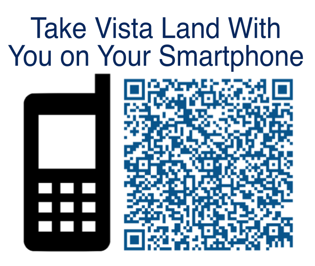 Take Vista Land With You QR Banner